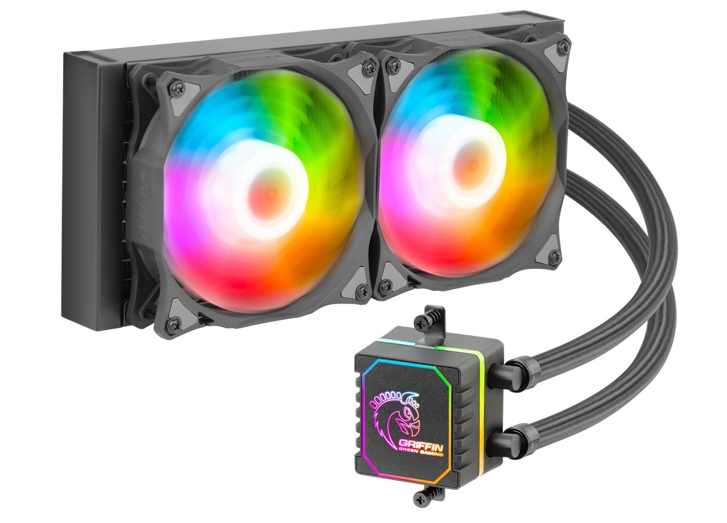 CPU Cooler Green Glacier GLC240 ARGB خنک کننده پردازنده (CPU Cooler