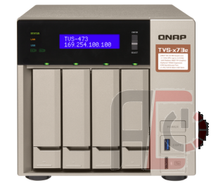 Network Storage: QNAP TVS-473E-8G