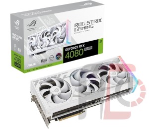 Graphics Card: Asus ROG Strix RTX 4080 Super OC Gaming White Edition 16GB