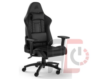 Computer Chair: Corsair TC100 Relaxed Leatherette Black Gaming