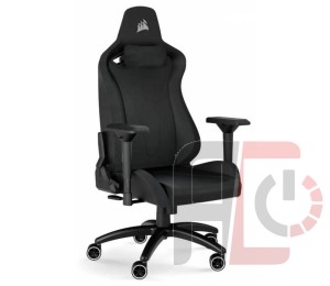 Computer Chair: Corsair TC200 Soft Fabric Black Gaming