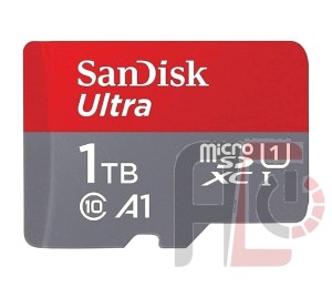 Micro SD: SanDisk Ultra A1 1TB