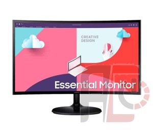 Monitor: Samsung Essential LS24C360 VA Curved