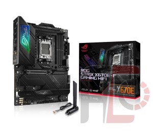 Motherboard: Asus ROG Strix X670E-F Gaming WiFi