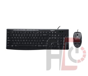 Mouse+Keyboard: Logitech MK200 Media Corded Combo 