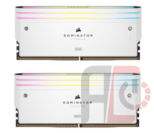 RAM: Corsair Dominator Titanium RGB 64GB Dual 6600MHz CL32