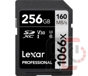 SD Card: Lexar Professional 1066X V30 256GB